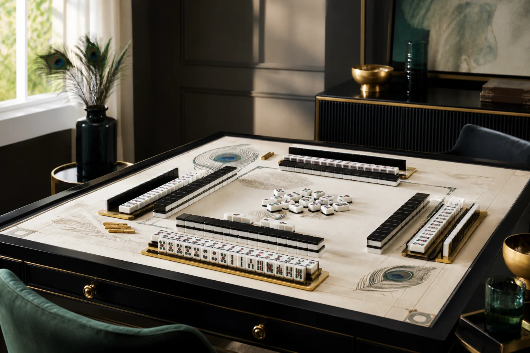 Gilt Mahjong American mahjong collection
