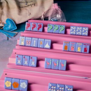 Gilt X Coastal Blue Mahjong Tiles – CABANA BLUE