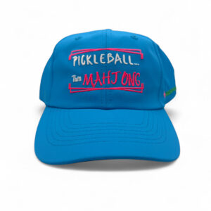 Pickleball Then Mahjong Hat | TURQUOISE