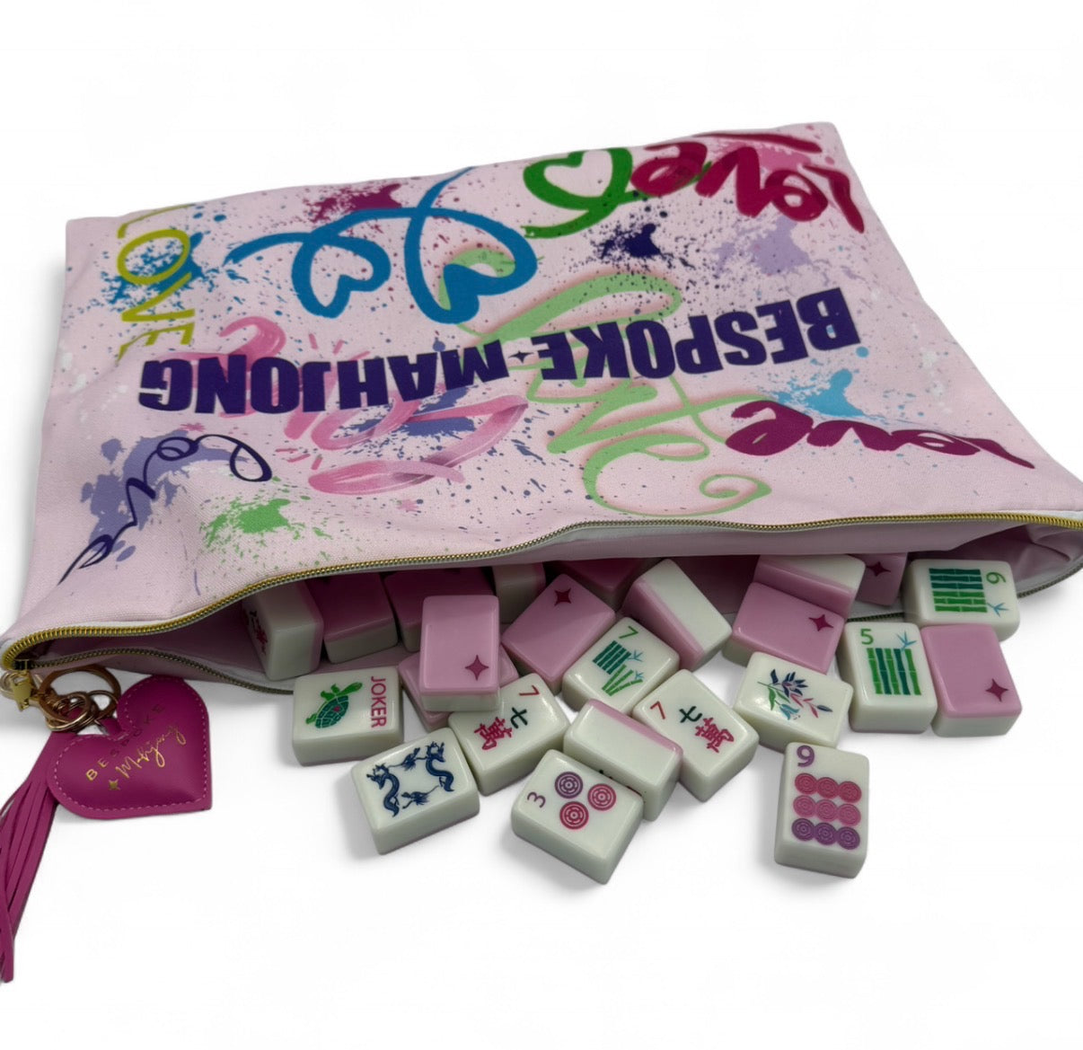 Love Graffiti Tile Bag - XL Mega Size