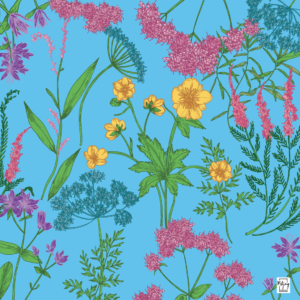 GARDEN GLOW MAT - TURQUOISE