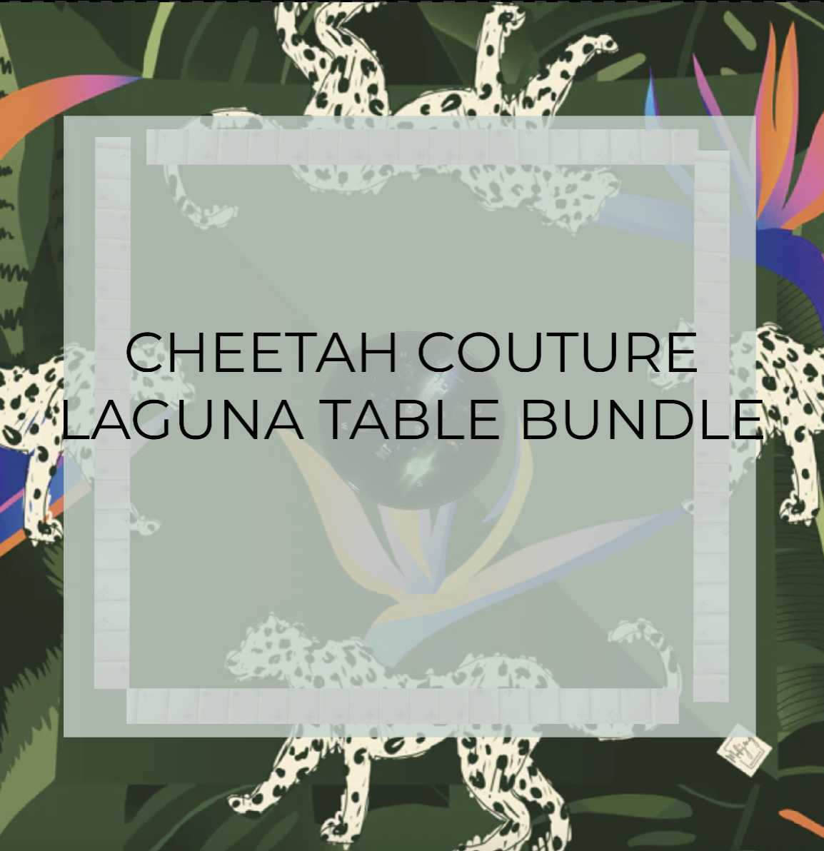 COMING SOON - CHEETAH COUTURE - Black Base