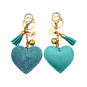 Heart Charm - Turquoise