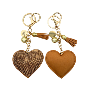 Heart Charm - Bronze
