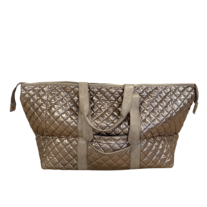 Patch Perfect Quilted Tote - Brushed Gold