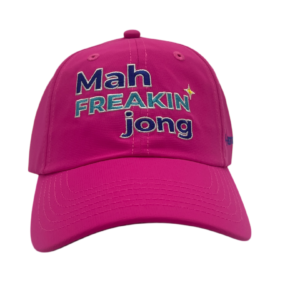 Mahj Freakin Jong Hat | HOTTIE PINK