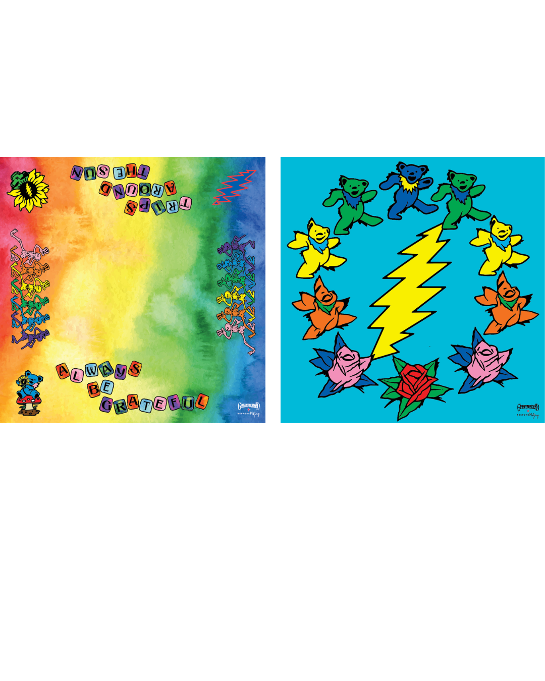 Collector’s Edit DOUBLE-SIDED MAT – TIE DYE DREAM