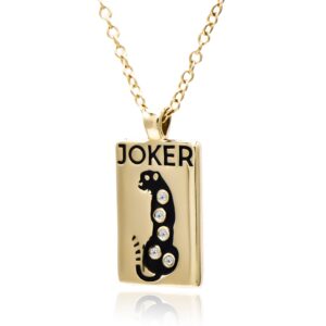 Liv Mitchell x Gilt – Flirty Leopard Gold Necklace